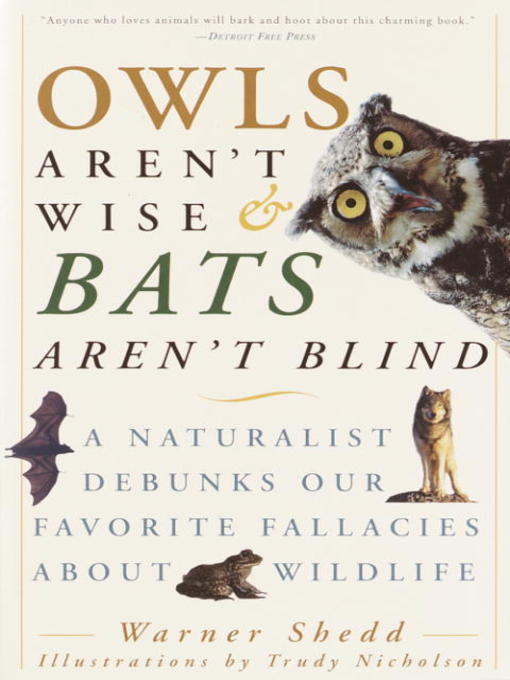 Title details for Owls Aren't Wise & Bats Aren't Blind by Warner Shedd - Available